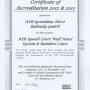 ASB Squash budowa kortu certyfikat WSF 2012 2013